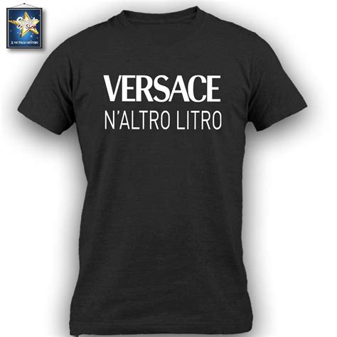 maglietta versace n altro litro|T.